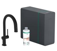 Hansgrohe Aqittura M91 mitigeur de cuisine avec filtre sur pied noir 76836670