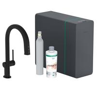 hansgrohe Aqittura M91 SodaSystem 210 76806670 1jet, sBox, kit de démarrage, noir mat
