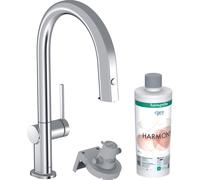 Hansgrohe Aqittura Robinet de cuisine - 210 - 1 jet - sBox - starterset filtre - Chrome 76800000