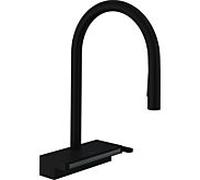 Hansgrohe Mitigeur de cuisine sur pied Aquno Select M81 Noir 73837670