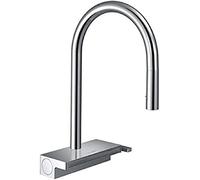 hansgrohe Aquno Select M81 mitigeur de cuisine 73831000 avec douchette extractible, 3jet, sBox, chrome