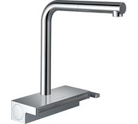 Hansgrohe Mélangeur de cuisine Aquno Select M81 chromé 73830000 douchette extractible 2jets sBox