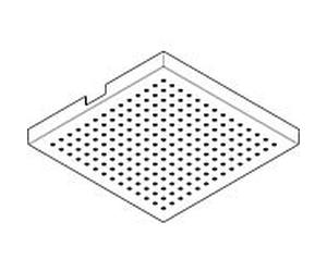hansgrohe assiette hansgrohe Axor Starck 95890000 240x240mm chromé , douche de tête, pièce détachée
