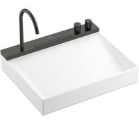 Hansgrohe Avalegra lavabo avec mitigeur 58x47.5 cm rectangulaire classique-encastrée blanc 22472340