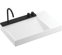 Hansgrohe Avalegra lavabo avec mitigeur 78x47.5 cm rectangulaire classique-encastrée blanc 22473670