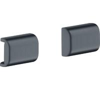 hansgrohe AXOR Accessoires universels Couvercle pour garde-corps, 42871340, Couleur: Chrome noir brossé