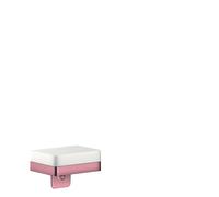 hansgrohe AXOR Accessoires universels Distributeur de savon liquide avec plateau, 42819310, Couleur: Or rouge brossé