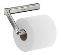 hansgrohe AXOR Accessoires universels Porte-rouleau de papier sans couvercle, 42846800, Couleur: Acier inoxydable Optic