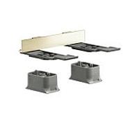 hansgrohe Axor adaptateur set 42870250 optique or brossé