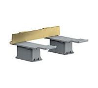 Hansgrohe Kit d'adaptateurs AXOR 42870990 universel optique or poli