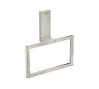 hansgrohe Axor anneau porte-serviettes 42623800 carré, pivotante , optique inox