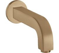 Hansgrohe hansgrohe Axor Citterio Bec de baignoire Saillie 165 mm, bronze brossé Quantité:1