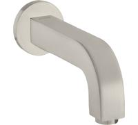 hansgrohe AXOR Citterio bec de baignoire DN20, 39410800, Couleur: Acier inoxydable Optic