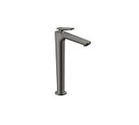 hansgrohe Axor Citterio C CoolStart 250 mitigeur lavabo 49050330 avec tiges de traction, avec garniture de vidage , Chrome noir poli