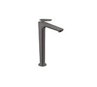 hansgrohe Axor Citterio C CoolStart mitigeur lavabo 49050340 sans structure, chrome noir brossé, saillie 158 mm, drain ne peut pas être fermé