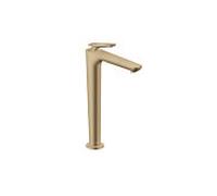 Hansgrohe Mitigeur lavabo monocommandé AXOR Citterio C 250 – CoolStart, Cubic cut – Bronze brossé
