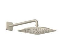 hansgrohe AXOR Citterio C Douche de tête 270/270 1jet avec bras de douche, 28790820, Couleur: Nickel brossé