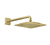 hansgrohe AXOR Citterio C Douche de tête 270/270 1jet avec bras de douche, 28790990, Couleur: Optique en or poli