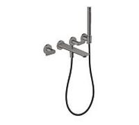 Hansgrohe Mitigeur bain 3 trous Axor Citterio C 49481330 sans structure Chrome Noir Poli encastré