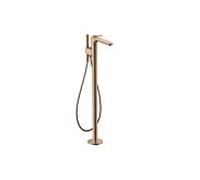 hansgrohe Axor Citterio C mitigeur de bain 49440300 sans structure, Or Rouge Poli, sur pied, saillie 194mm