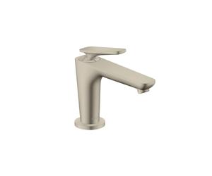 Hansgrohe Axor Citterio C Mitigeur de toilette monotrou 90 CoolStart avec bonde push-open saillie 12,8 cm - nickel brossé 49020820