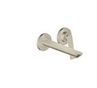 hansgrohe Axor Citterio C mitigeur lavabo 49110820 sans structure, nickel brossé, encastré, montage mural, saillie 193mm