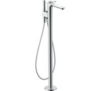 Hansgrohe AXOR Mitigeur baignoire au sol Citterio C monocommande Cubic Cut chromé 49441000