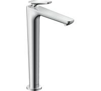 hansgrohe AXOR Citterio C Mitigeur monocommandé pour lavabo 250, avec CoolStart et garniture d'écoulement, 49050000, Couleur: chrome