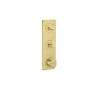 Hansgrohe Axor Citterio C module thermostat 380/120, 49700950 encastré, avec plaque pour 2 consommateurs