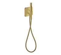 hansgrohe Axor Citterio C Porter unité 49626990 120/120 softsquare, avec douchette 2jet, optique or poli