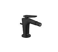 hansgrohe Axor Citterio C raccord de bidet 49210670 sans structure, noir mat, saillie 113mm, tirettes garniture de vidange