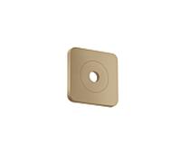hansgrohe AXOR Citterio C rosace murale 28801140 120/120 softsquare, bronze brossé