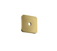 hansgrohe AXOR Citterio C rosace murale 28801990 120/120 softsquare, Optique Or Poli