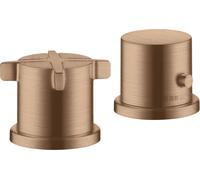 hansgrohe AXOR Citterio E 2 trous pour baignoire avec thermostat, 36412310, Couleur: Or rouge brossé