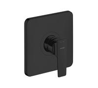 hansgrohe AXOR Citterio E mitigeur monocommande de douche AXOR Citterio E, encastré, 1 consommateur, 36655670, Couleur: Noir Mat