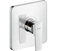 hansgrohe AXOR Citterio E mitigeur monocommande de douche AXOR Citterio E, encastré, 1 consommateur, 36655340, Couleur: Chrome noir brossé