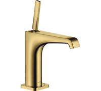 hansgrohe AXOR Citterio E Mitigeur monocommande de lavabo 125 sans garniture de vidage, 36101990, Couleur: Optique en or poli
