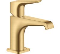 hansgrohe AXOR Citterio E Mitigeur monocommande de lavabo 90 avec poignée sans timon, 36112250, Couleur: Optique or brossé