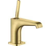 hansgrohe AXOR Citterio E Mitigeur monocommande de lavabo 90 sans timon pour lave-mains, 36102950, Couleur: laiton brossé
