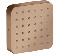 hansgrohe AXOR Citterio E module de douche encastré 12 x 12, 36822310, Couleur: Or rouge brossé
