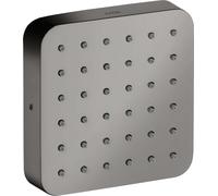 hansgrohe AXOR Citterio E module de douche encastré 12 x 12, 36822330, Couleur: Chrome noir poli