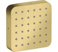 hansgrohe AXOR Citterio E module de douche encastré 12 x 12, 36822950, Couleur: laiton brossé