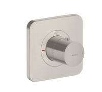 hansgrohe AXOR Citterio E Thermostat module encastré 12 x 12, 36702800, Couleur: Acier inoxydable Optic