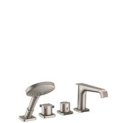 Hansgrohe AXOR Citterio E robinet de bord de baignoire 4 trous avec thermosta...