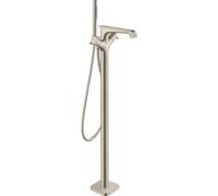 hansgrohe AXOR Citterio E Thermostat de baignoire en pose libre au sol, 36416820, Couleur: Nickel brossé