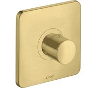 hansgrohe AXOR Citterio M Thermostat à haut débit encastré, 34716950, Couleur: laiton brossé