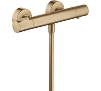 hansgrohe AXOR Citterio M Thermostat de douche pour montage apparent, 1 consommateur, 34635140, Couleur: Bronze brossé