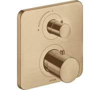 hansgrohe AXOR Citterio M thermostat encastré avec vanne d'arrêt, 34705140, Couleur: Bronze brossé