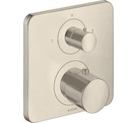 hansgrohe AXOR Citterio M thermostat encastré avec vanne d'arrêt/changeur, 34725820, Couleur: Nickel brossé