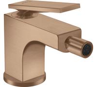 Hansgrohe hansgrohe Mitigeur monocommande bidet Axor Citterio A 110 mm, m HG, tirette, brossé or rouge Quantité:1